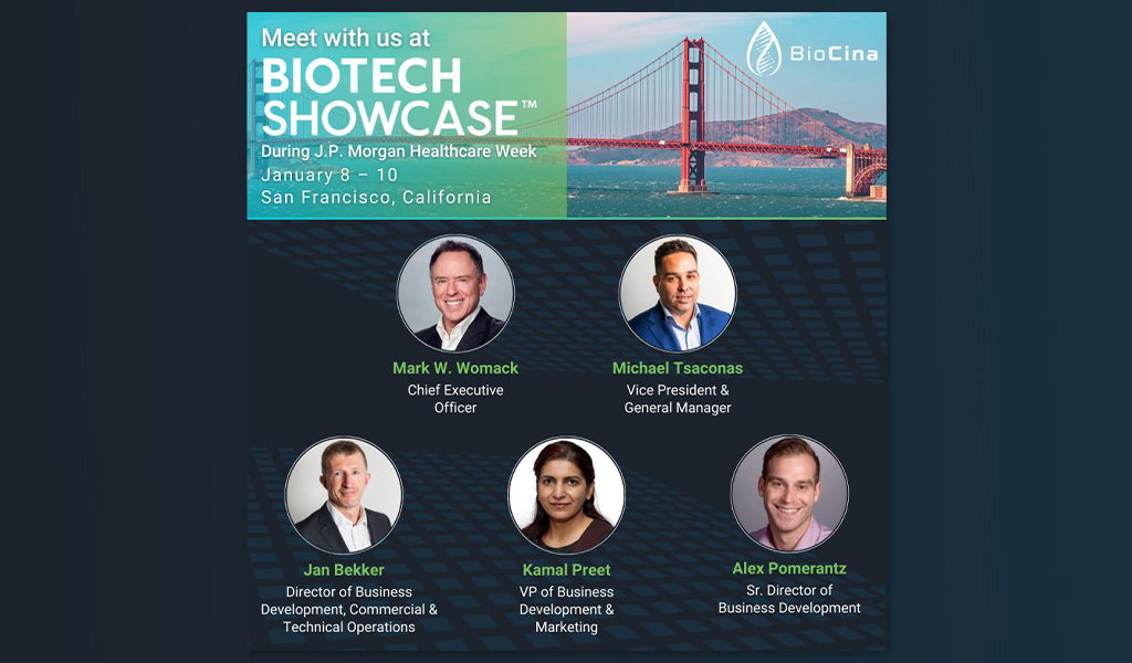 Biotech Showcase BioCina