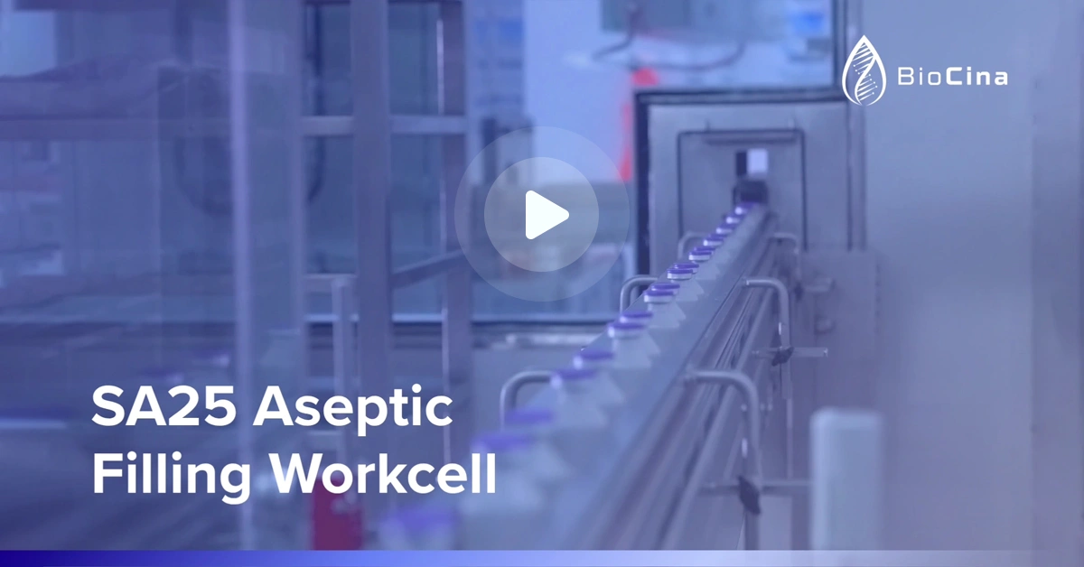 Featured image for “SA25 Aseptic Filling Workcell”